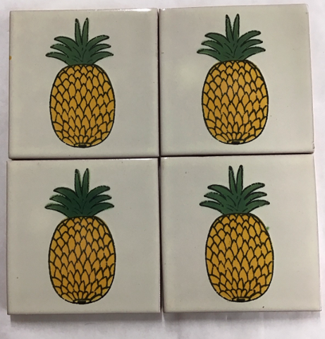 CLEARANCE - PINEAPPLE 4X4 TILE LOT
