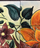CLEARANCE - Mexican Style Mural - Girasoles