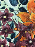 CLEARANCE - Mexican Style Mural - Girasoles