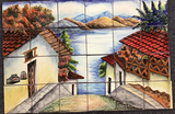 CLEARANCE - Mexican Style Mural - Michoacan