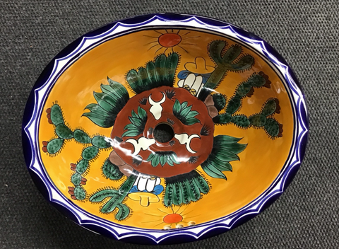 CLEARANCE -  Traditional Mexican Sink-Desierto