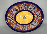 CLEARANCE - Traditional Mexican Sink- Dolores Terra Cota