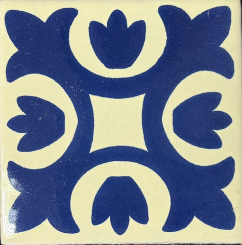 CLEARANCE - Especial Decorative Tile - Mitia Negro - LOT OF 4X4 TILES