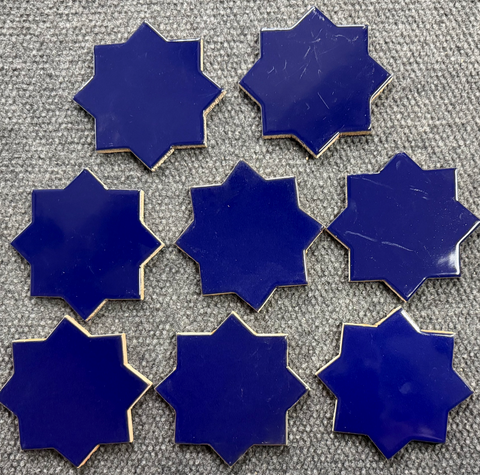 CLEARANCE - LOT OF STAR - AZUL COBALTO BRILLANTE