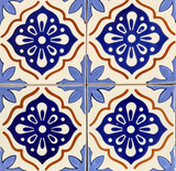 Porcelain Decorative Mexican Tile - Oleada