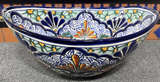Traditional Mexican Sink- Floracion - Wave Vessel