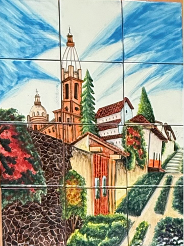 Mexican Style Mural - Camino Iglesia