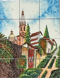 Mexican Style Mural - Camino Iglesia