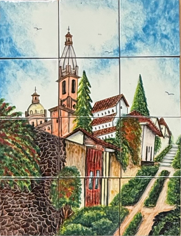 Mexican Style Mural - Camino Iglesia