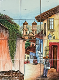 Mexican Style Mural - Callejuela