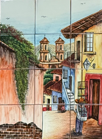 Mexican Style Mural - Callejuela