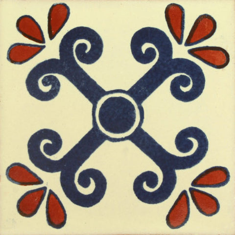 Traditional Decorative Mexican tile San Miguel