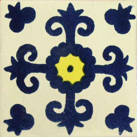 Traditional Decorative Mexican tile cross