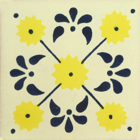 Traditional Mexican Tile - Butterfly