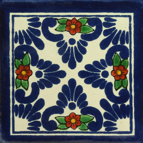 Traditional Mexican Tile - Bella Sombra – Mexican Tile Designs 