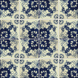 Traditional Mexican Tile - Escudo Azul