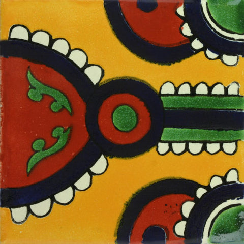 Traditional Mexican Tile - Indian
