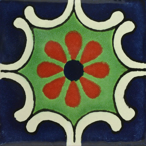 Traditional Mexican Tile - Arabesque 