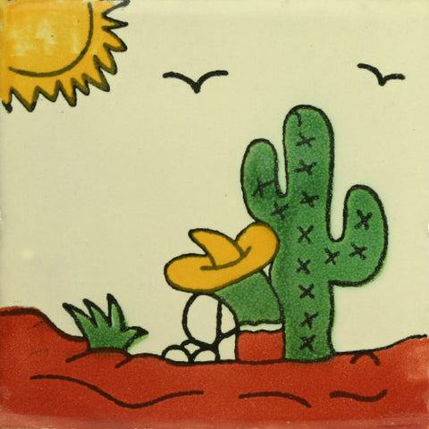 Traditional Decorative Southwest Mexican tile 
