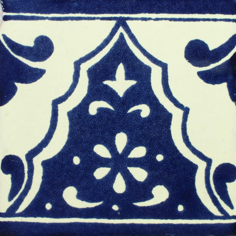 Mexican Tile-Border Decorative-Blue and White