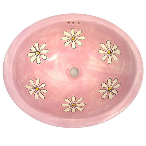 Traditional Mexican Sink-Amapola Rosa