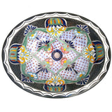 Traditional Mexican Sink-Vesillo De Flores