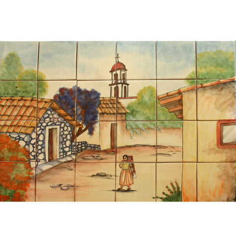 Mexican Style Mural - Pobladito