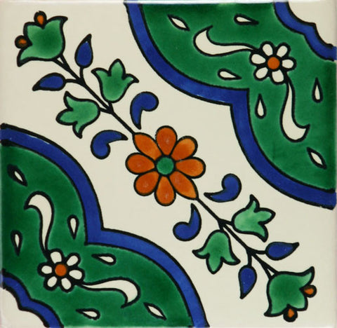 Ceramic Mexican tile Zamora