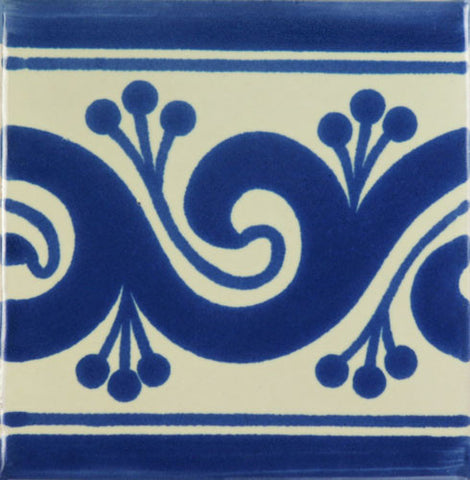 Especial Mexican Tile - Greca Azul
