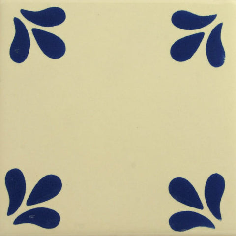 Especial Ceramic Decorative Mexican Tile - Ville Azul