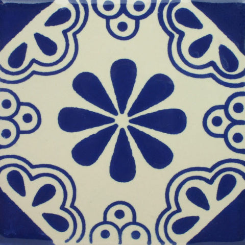 Espcecial ceramic Mexican decorative tile - Isabel