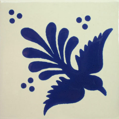 Premium ceramic Mexican Decorative Blue bird tile
