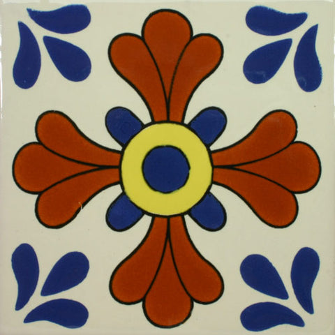 Especial Ceramic Mexican Decorative Tile - Seville