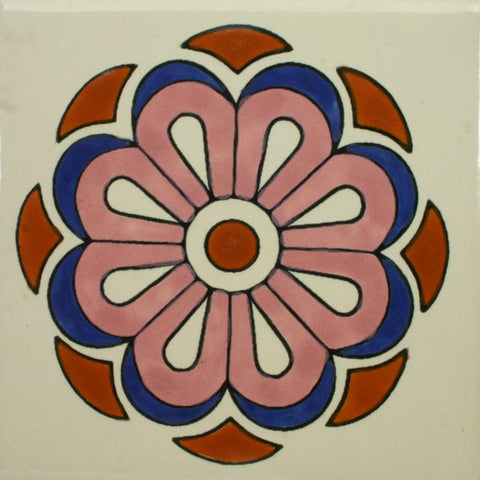 Espcecial ceramic Mexican decorative tile - Hidalgo
