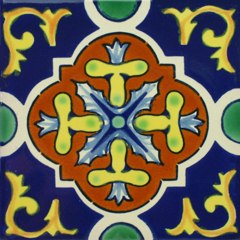 Especial ceramic Decorative Mexican Tile - Dolores 