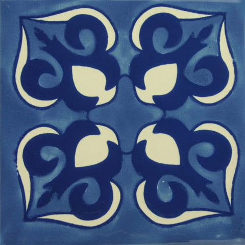 Especial ceramic Decorative Spanish Tile - blue 
