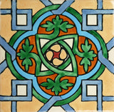 Especial ceramic Mexican decorative tile 
