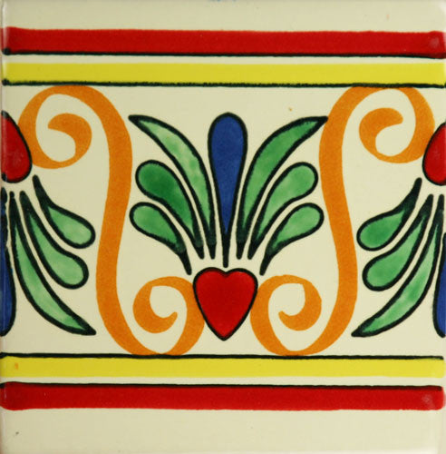 Especial Mexican Tile - Corazon De Ave – Mexican Tile Designs