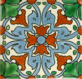 Especial ceramic Mexican decorative tile - Energia