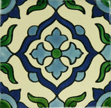 Especial ceramic Decorative Spanish Tile - cross