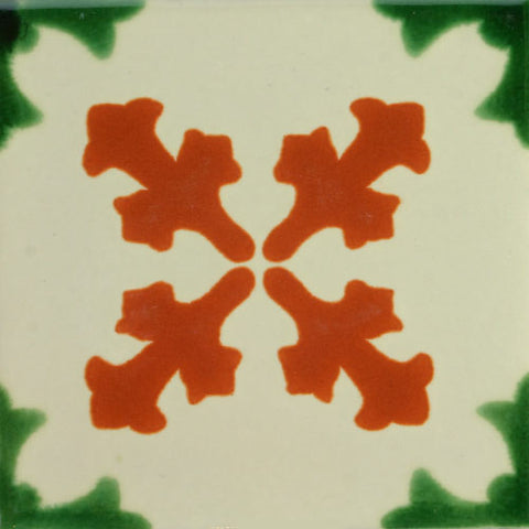 Especial ceramic Mexican decorative tile - Arder