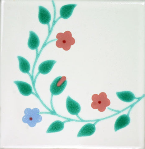 Especial Mexican Tile - Flores Pequenos