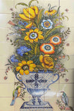 Mexican Style Mural - Pajaro Y Flor Mural