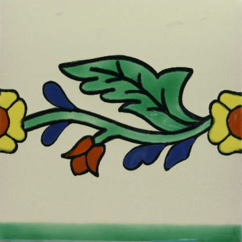 Alegria De Vid Mexican border tile