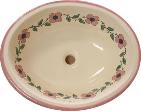Traditional Mexican Sink-Flor Pastel