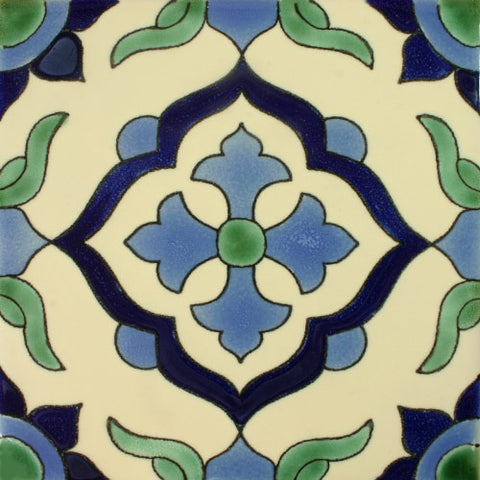 Porcelain Mexican Tile - Cruz Azul