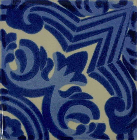 Porcelain Mexican Tile -SEVILLE AZUL