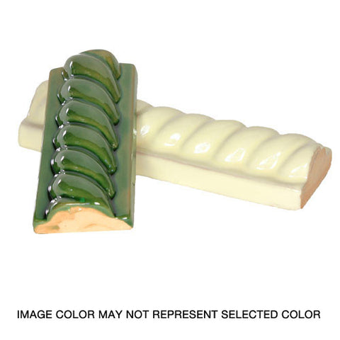 Ceramic braid style trim tile