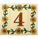 Girasol Mexican Tile Numbers