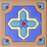 Southwest raised relief tile